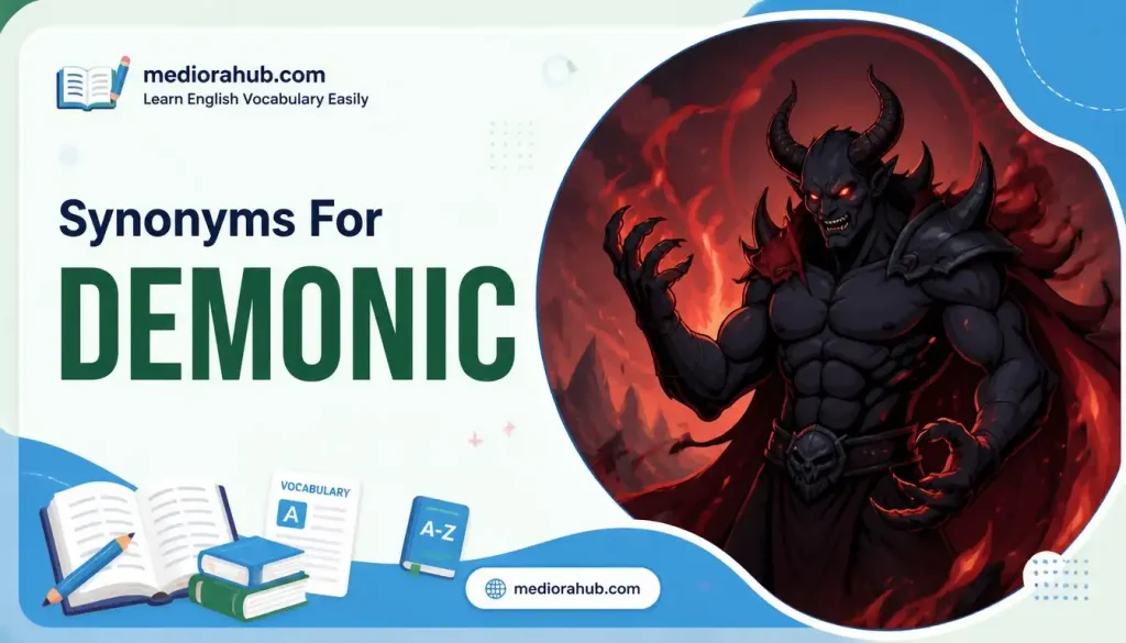 Synonyms for Demonic