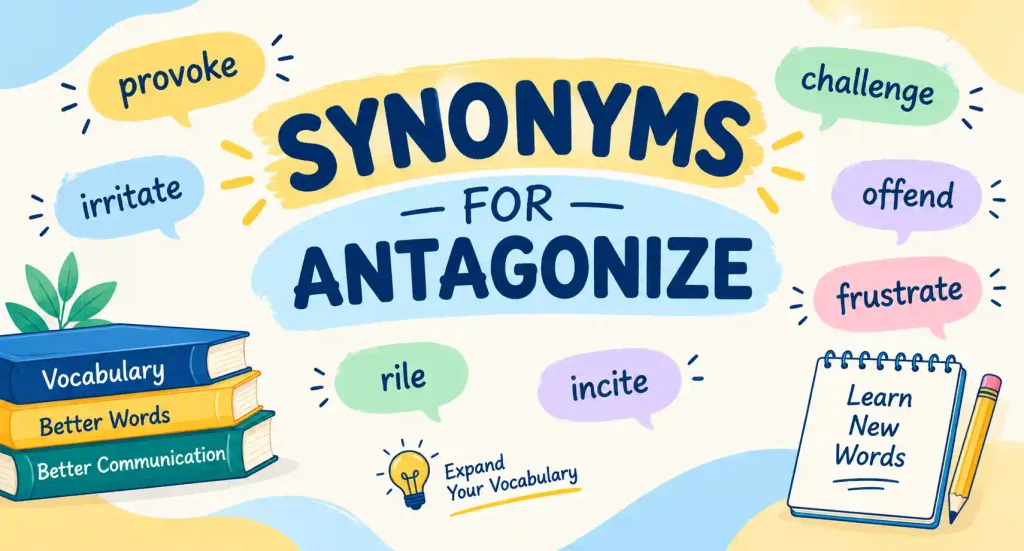 synonyms for antagonize