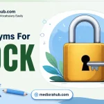 synonyms for lock