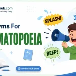 synonyms for onomatopoeia