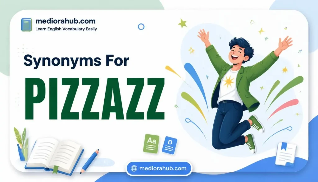 synonyms for pizzazz