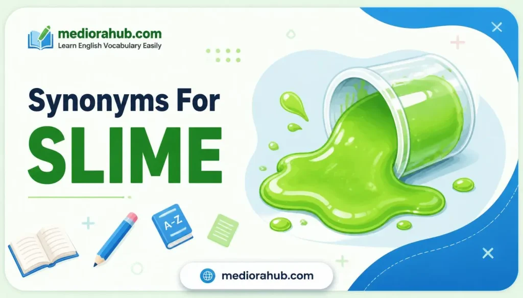 synonyms for slime