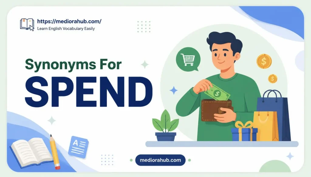 synonyms for spend