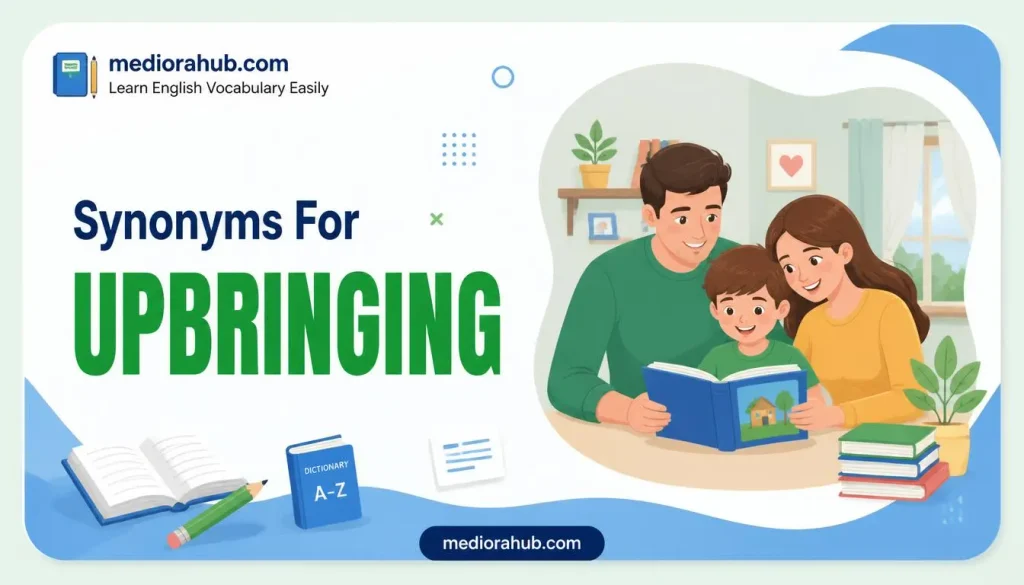 synonyms for upbringing
