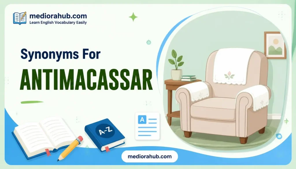synonyms of antimacassar