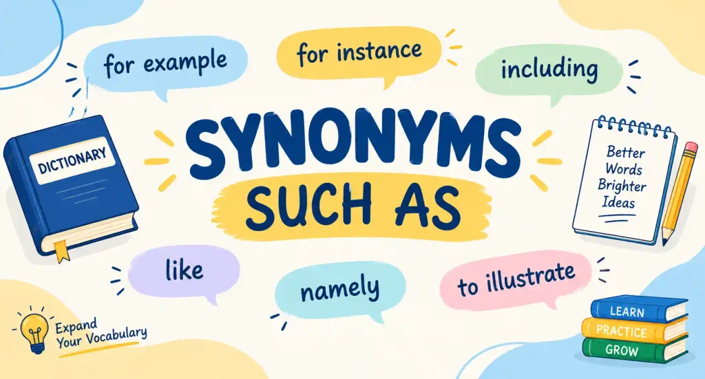 synonyms such as