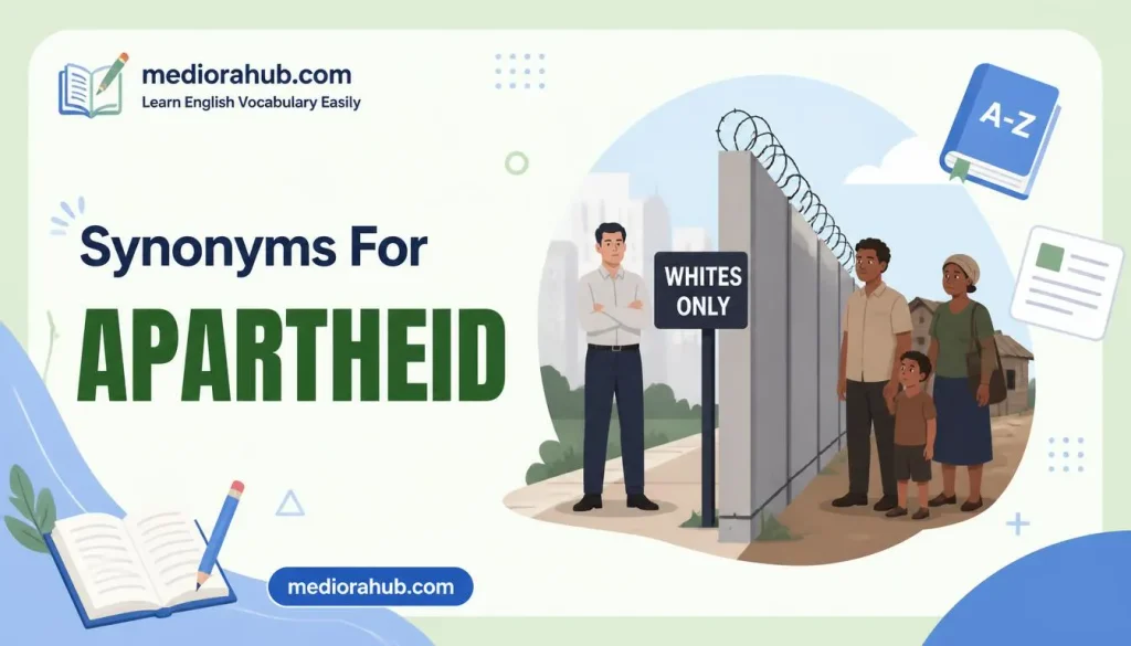 Synonyms for Apartheid