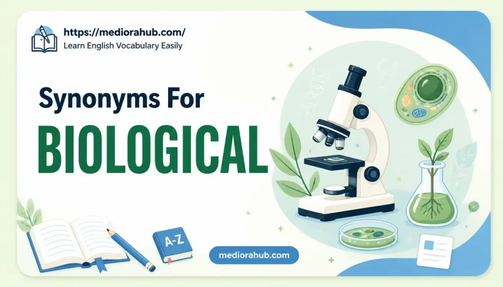 Synonyms for Biological