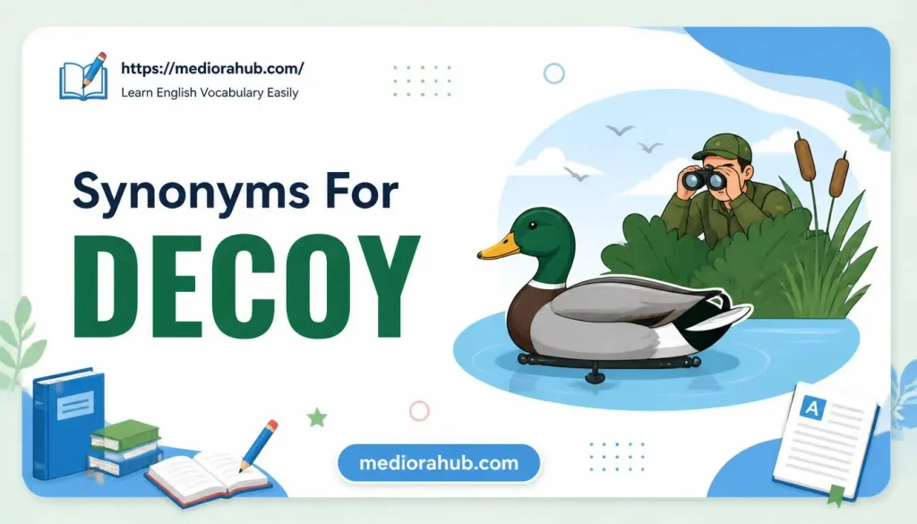 Synonyms for Decoy